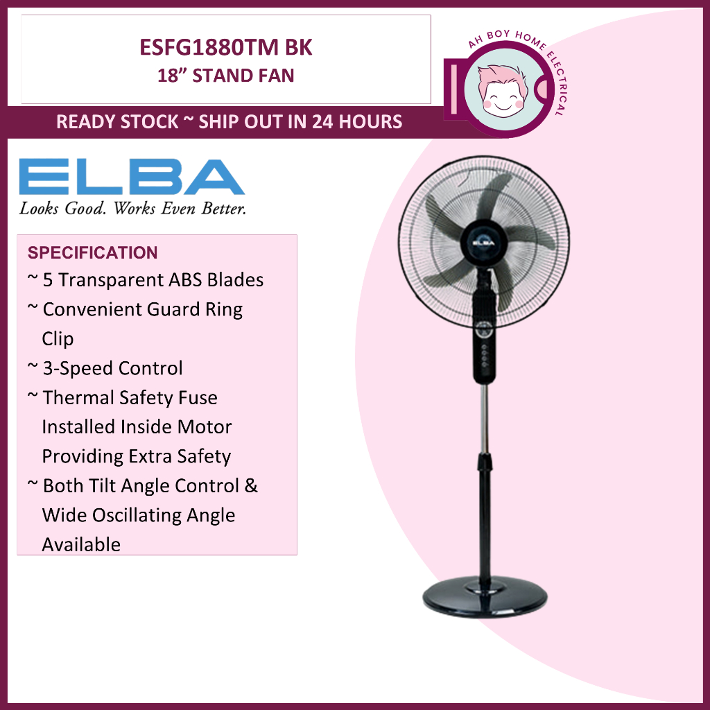 Elba Stand Fan 18