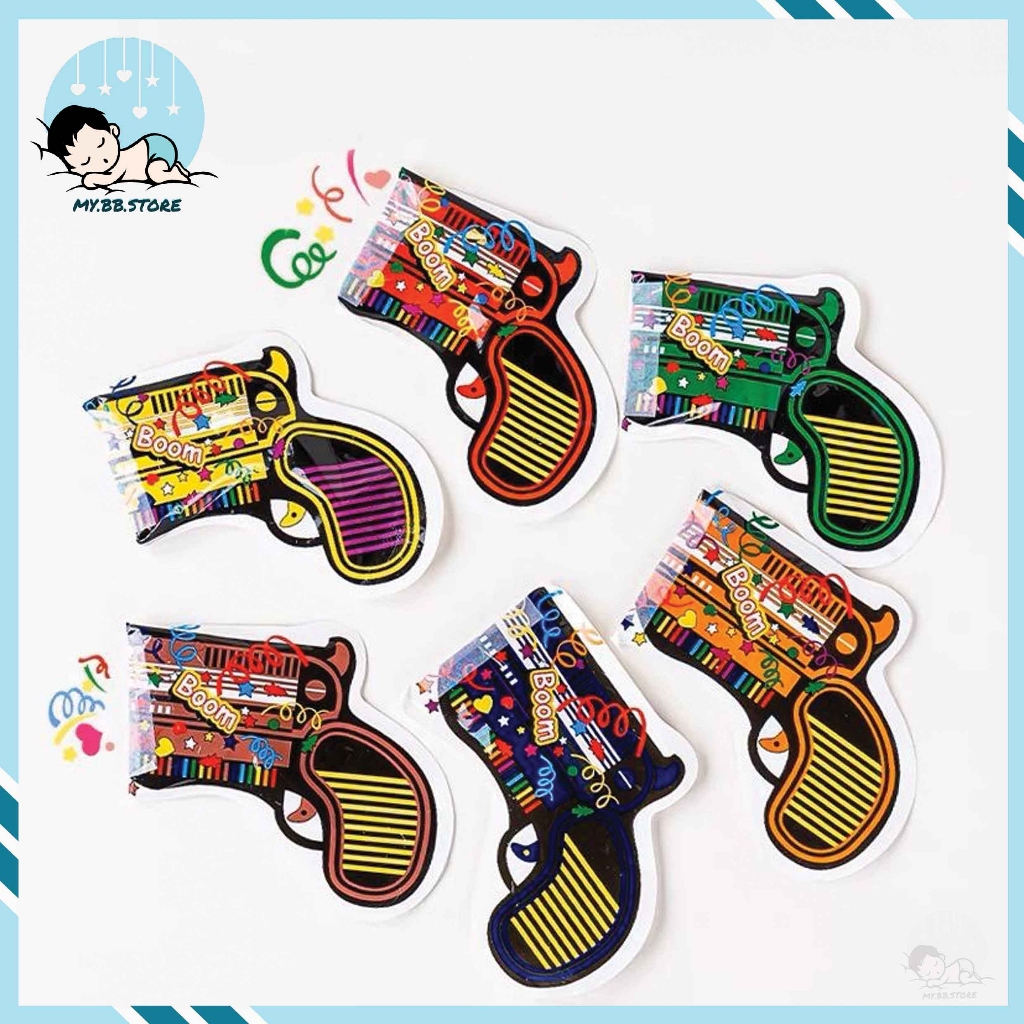 [ Ready Stock ] Birthday Wedding Confetti Poppers Inflatable Firework ...