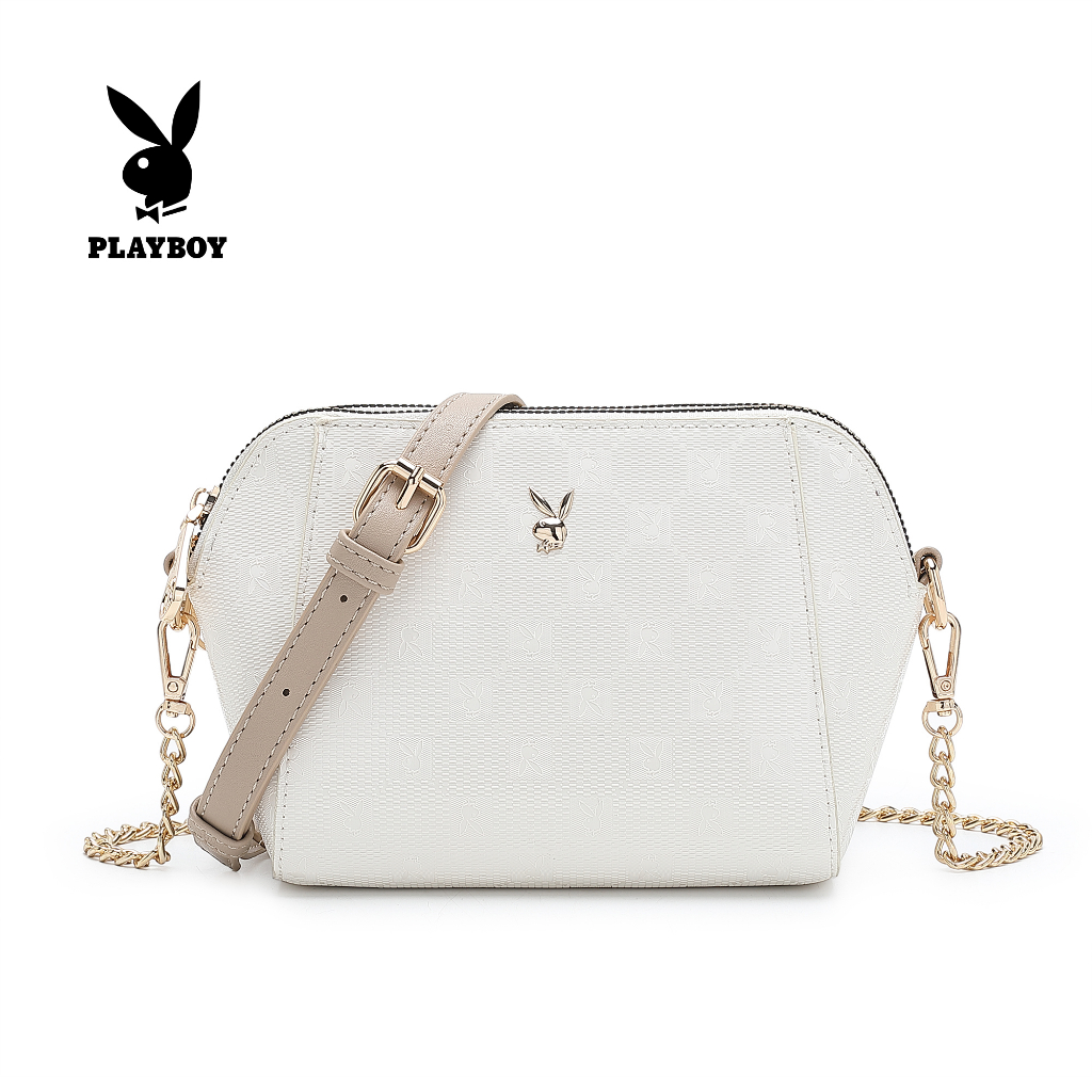 PLAYBOY Ladies Monogram Sling Bag Multi Color BXR 7993 Shopee Malaysia