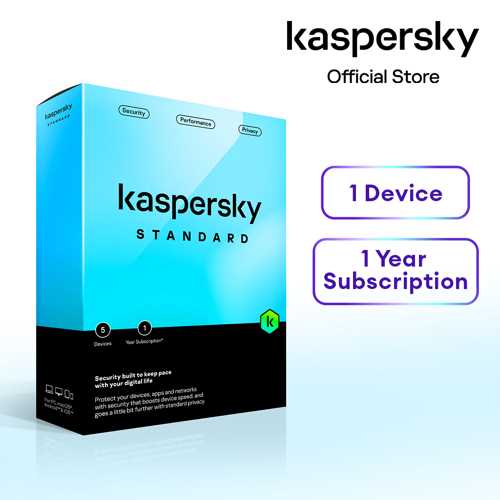 Kaspersky Standard Year Device Shopee Malaysia