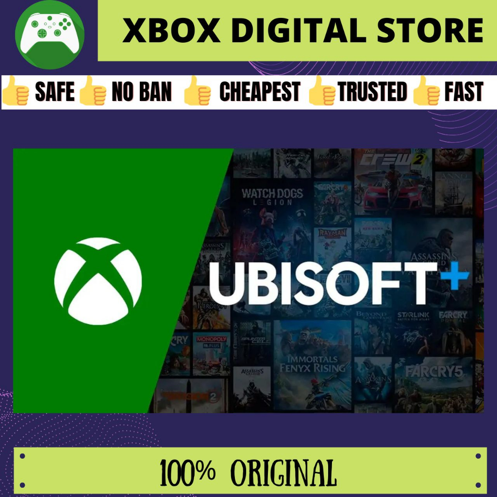 UBISOFT+ | UBISOFT PLUS [1 Month] - XBOX SERIES X|S XBOX ONE (ORIGINAL ...