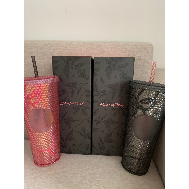READY STOCK Blackpink Starbucks Malaysia Cold Cup 24oz Tumbler Limited