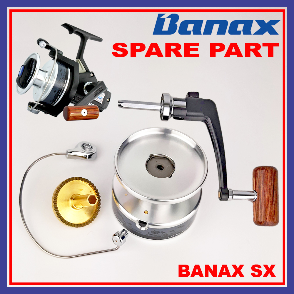 SPARE PART ONLY) Banax SX Sparepart Fishing Reel Part Drive Gear Handle  Spool TCE Tackles