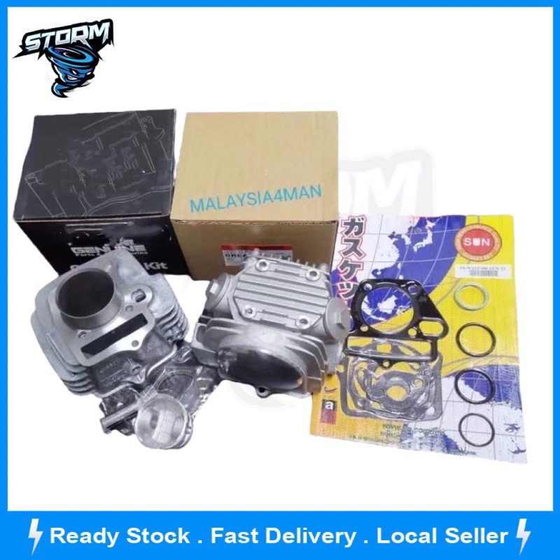 HONDA EX5 DREAM WAVE100 WAVE100R STANDARD CYLINDER HEAD + BLOCK SET