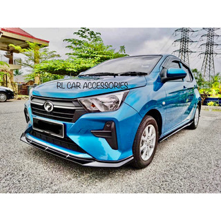 Perodua Axia 2023 2024 2025 RS bodykit body kit front side rear skirt ...