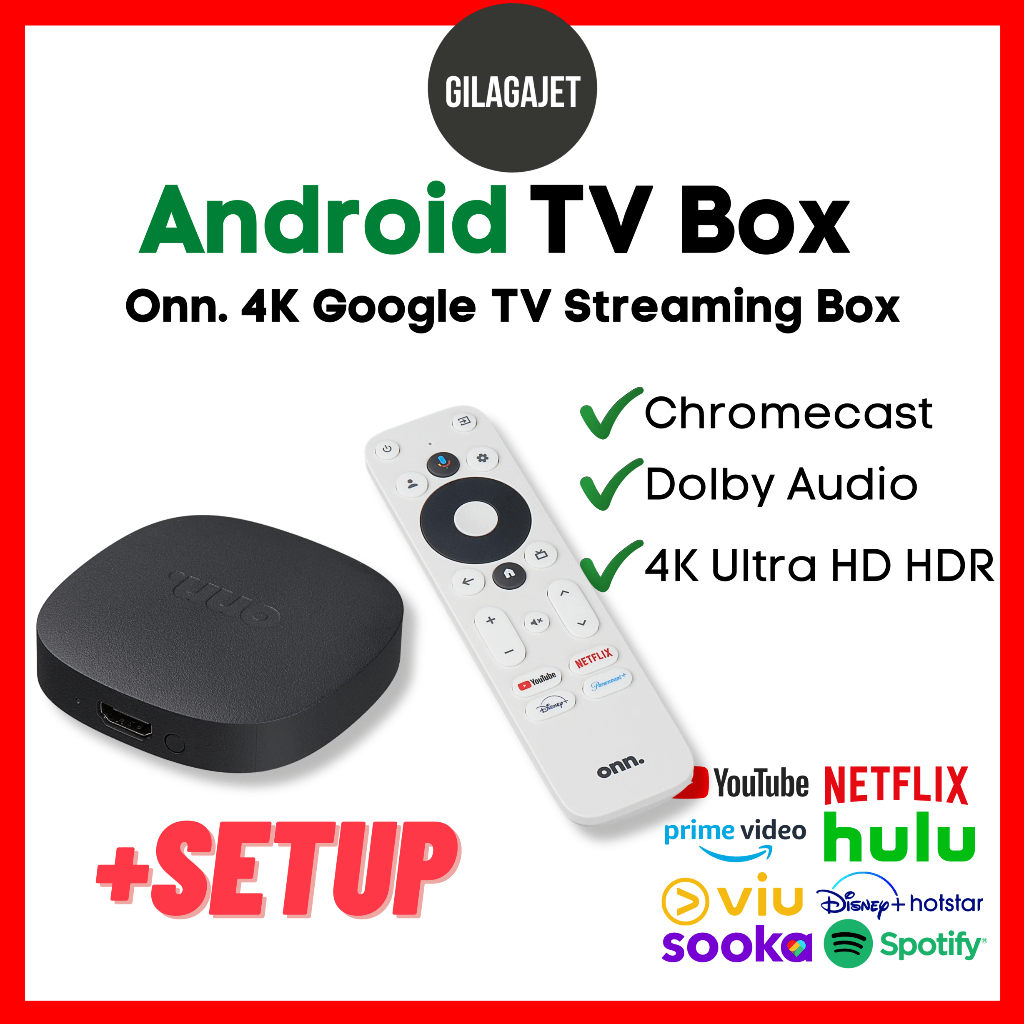 Onn Google TV 4K 2023 | Onn 2K Stick FHD | Chromecast | Onn 4K Box ...