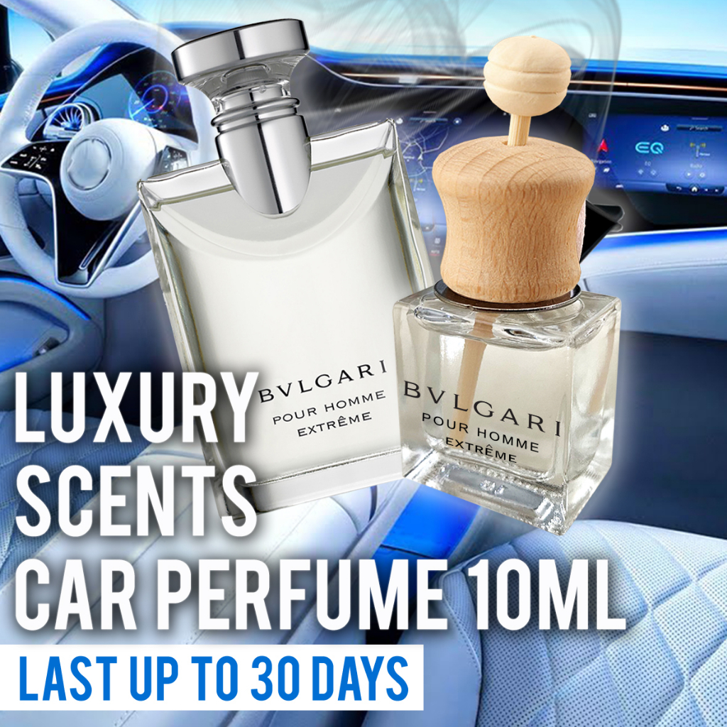 VIRAL Luxury Branded Scents Car Perfume Clip Type 10ml BVL EXTREME Shopee Malaysia