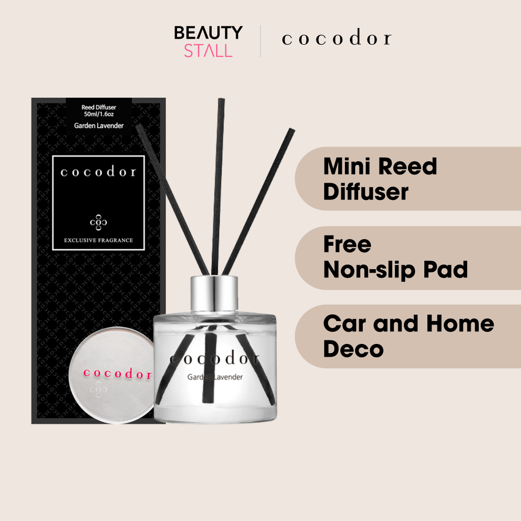 Cocodor Reed Diffuser 50ml - [Free Non-slip Pad] - 4 Flavors | Korea ...
