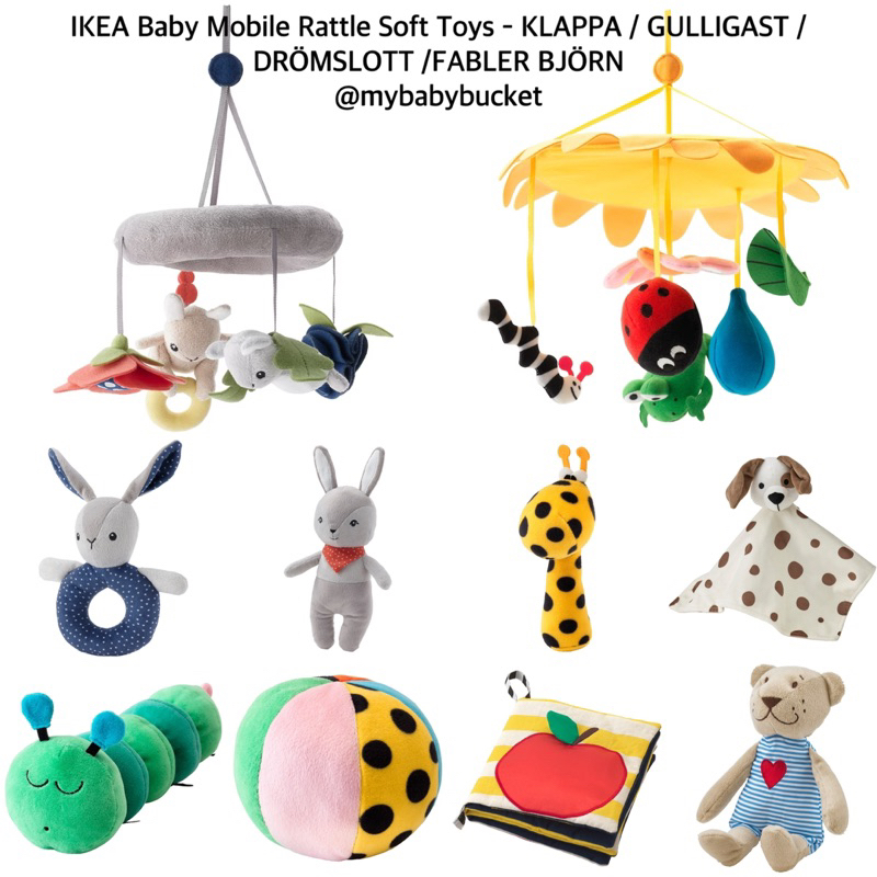 Klappa Rattle Ikea Cat Rattle Ikea Soft Baby Balls KLAPPA Soft Toy