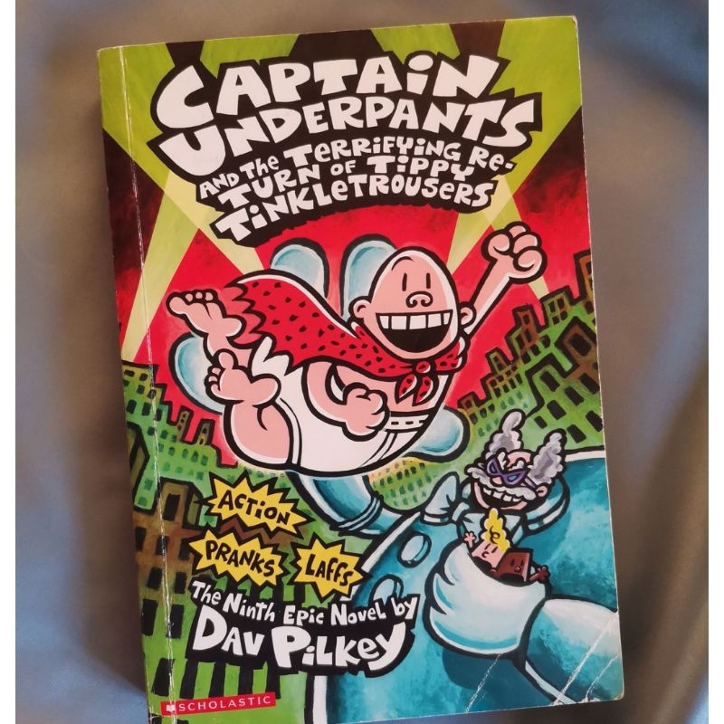 Captain Underpants and the Terrifying Return of Tippy Tinkle Trousers ...