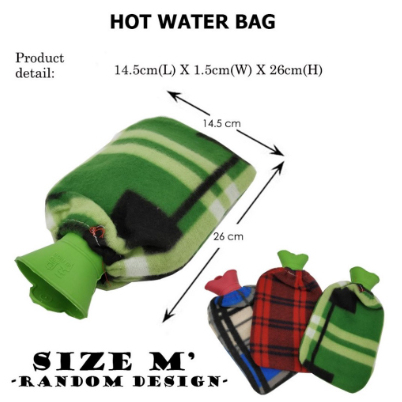 Malaysia Mega Sales Four Size Thick Rubber Hot Water Bottle Bag With Cover Warm Relaxing Heat Cold Therapy Hot Water B Shopee Malaysia