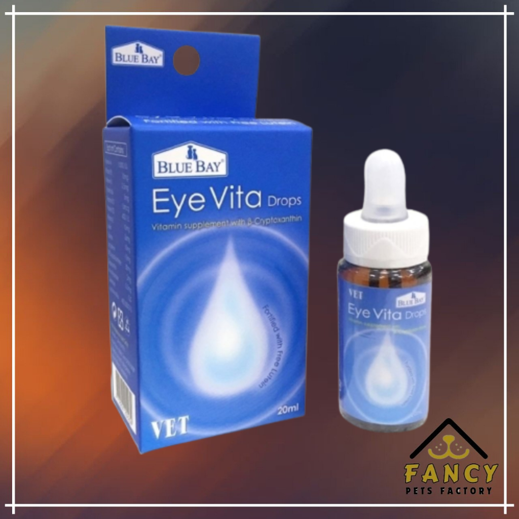 Blue Bay Eye Vita (Vet Version) Pet Tear Stain Supplement Oral Drops