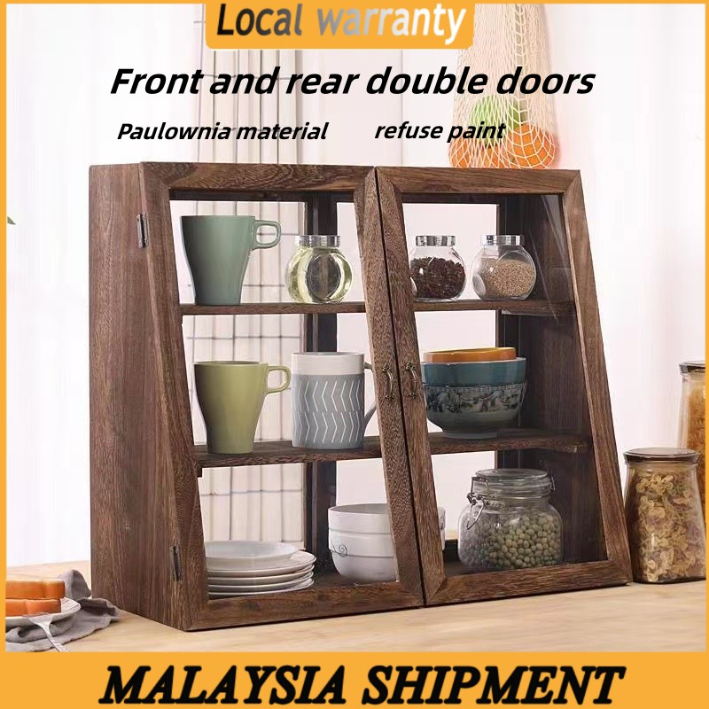 Sideboard Cabinet dust seal Storage丨Bread Storage Box Display Kabinet ...