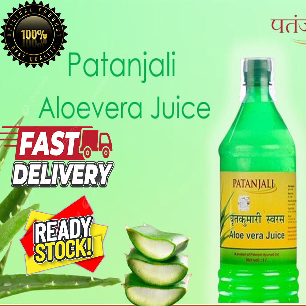 PATANJALI ALOE VERA JUICE WITH FIBRE1 LITRE Shopee Malaysia