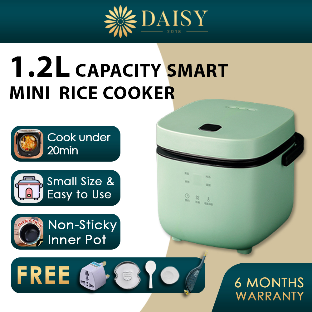 24hr🚚 Jiashi Mini Rice Cooker 1.2L Rice Cooker Multifunctional Steaming
