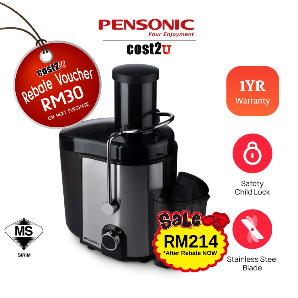 [Free Bubble Packing] Pensonic Juice Extractor PJ300B PJ6900S