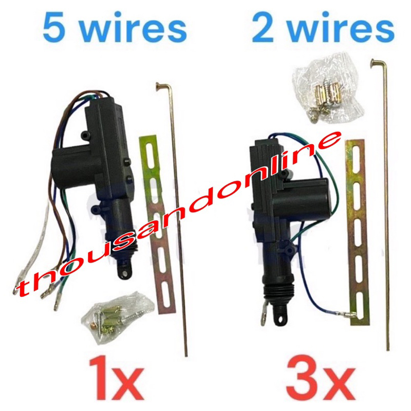 Universal Car Central Lock 12V Central Locking System Actuator Door Gun