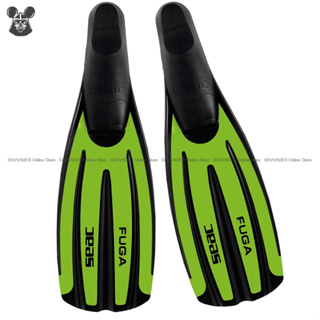 SEAC Sub Fuga Fins Full Foot - Suitable for Warm Water Diving