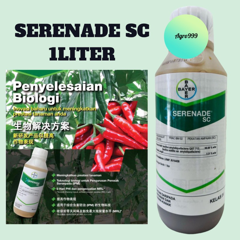BAYER Serenade SC 1L|Organic Fungicide|Original | Shopee Malaysia