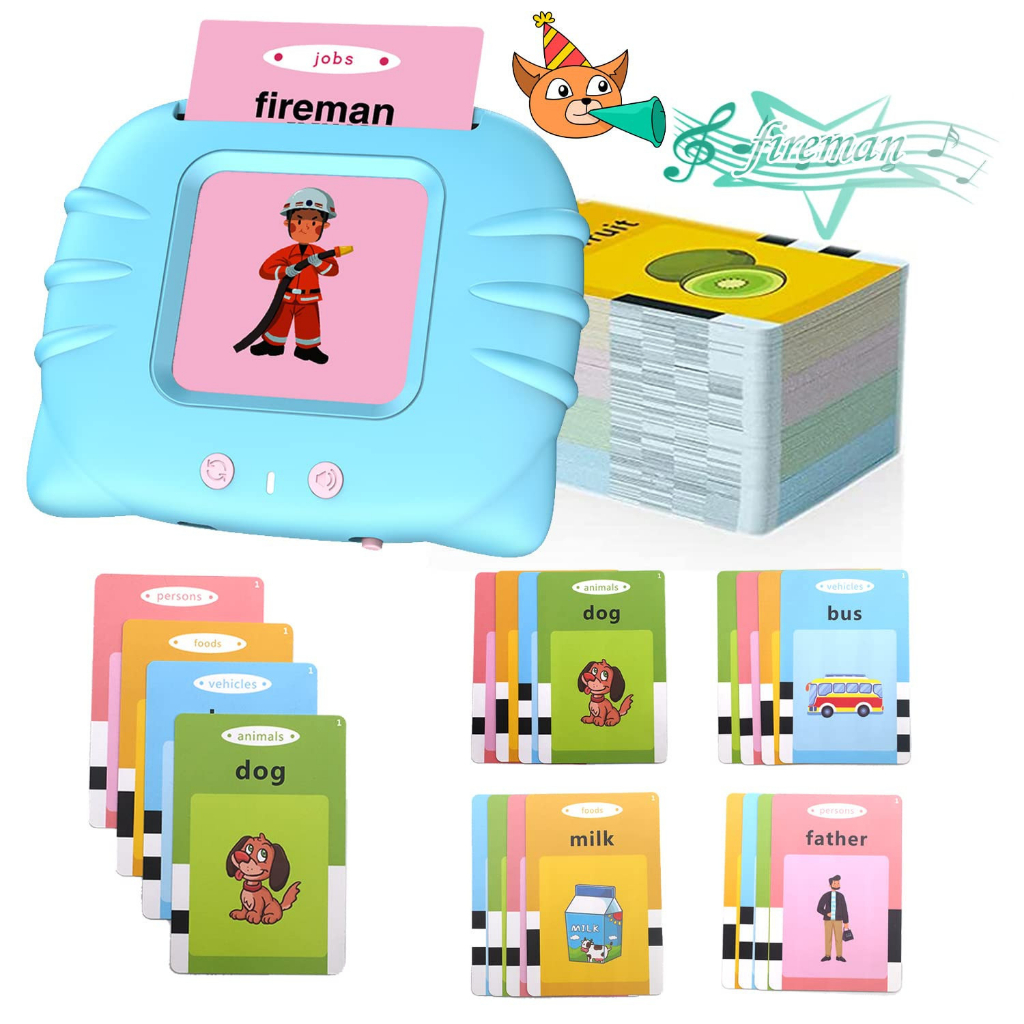 Flash card Reader Machine Smart English Speaker Educational Card ...