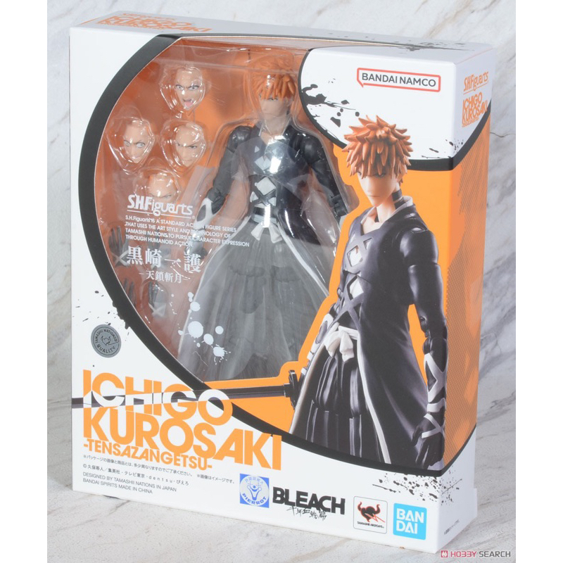 [P-Ready Stock] S.H.Figuarts SHF Ichigo Kurosaki Bankai Tensazangetsu ...