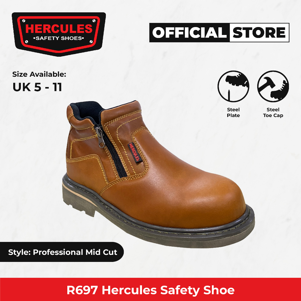 HERCULES R697 SAFETY SHOES | Shopee Malaysia