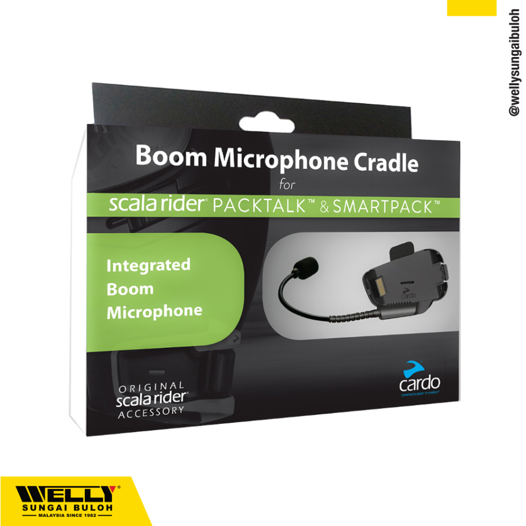 Cardo Packtalk Boom Microphone Cradle (Authorized Dealer) Shopee Malaysia