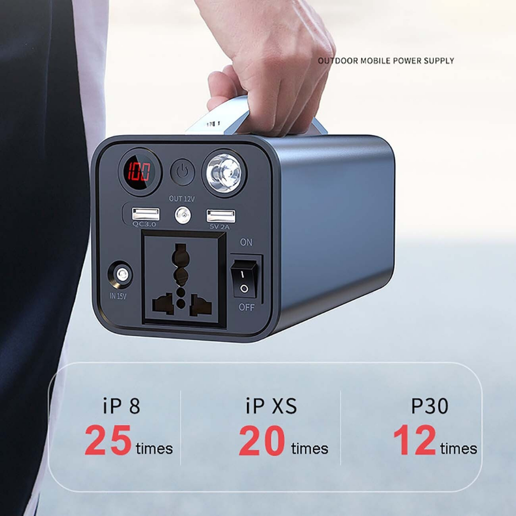 220V 180W Power Bank Generator Battery Charger 90000mAh Portable Power