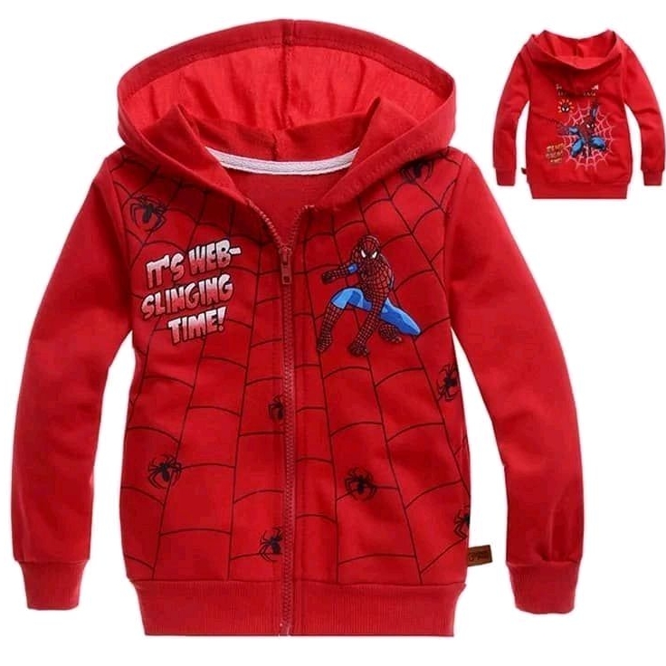 Spiderman boys coat on sale