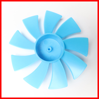 Blue 80mm 9-blades