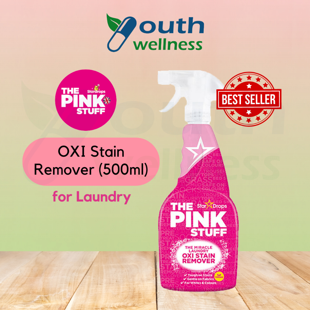 The Pink Stuff Laundry Oxi Stain Remover 500ml Shopee Malaysia