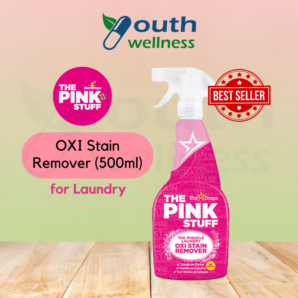 The Pink Stuff Laundry OXI Stain Remover 500ml Shopee Malaysia