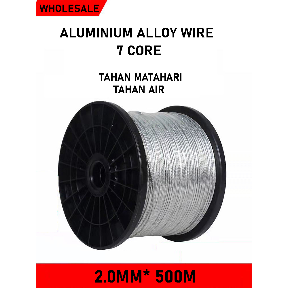 ( Warranty + 1-2 day receive) 2.0mm x 400M & 500M Aluminium alloy wire ...