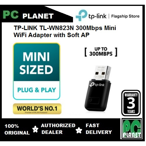 TP-LINK TL-WN823N 300Mbps Mini WiFi Adapter | Shopee Malaysia