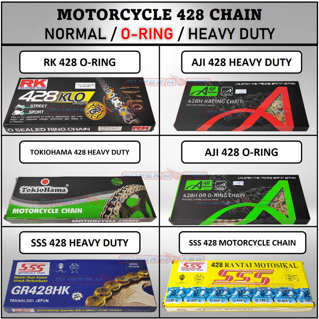 DID 420 Racing Gold Motorcycle Drive Chain – 120 Links – Made In Japan