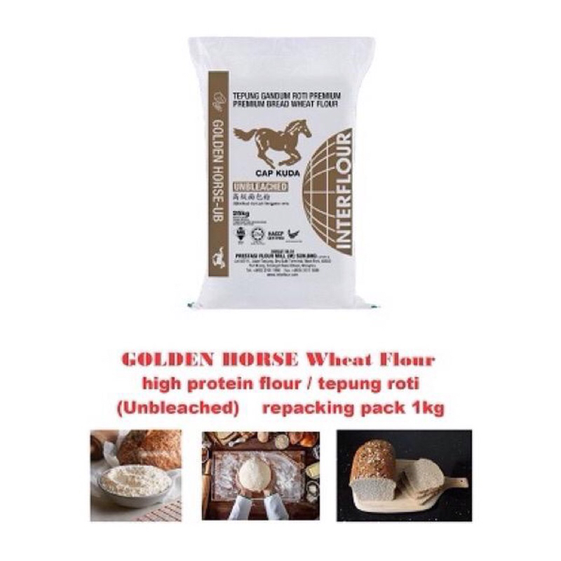 golden horse high protein flour / tepung Roti / bread flour / 高筋面粉