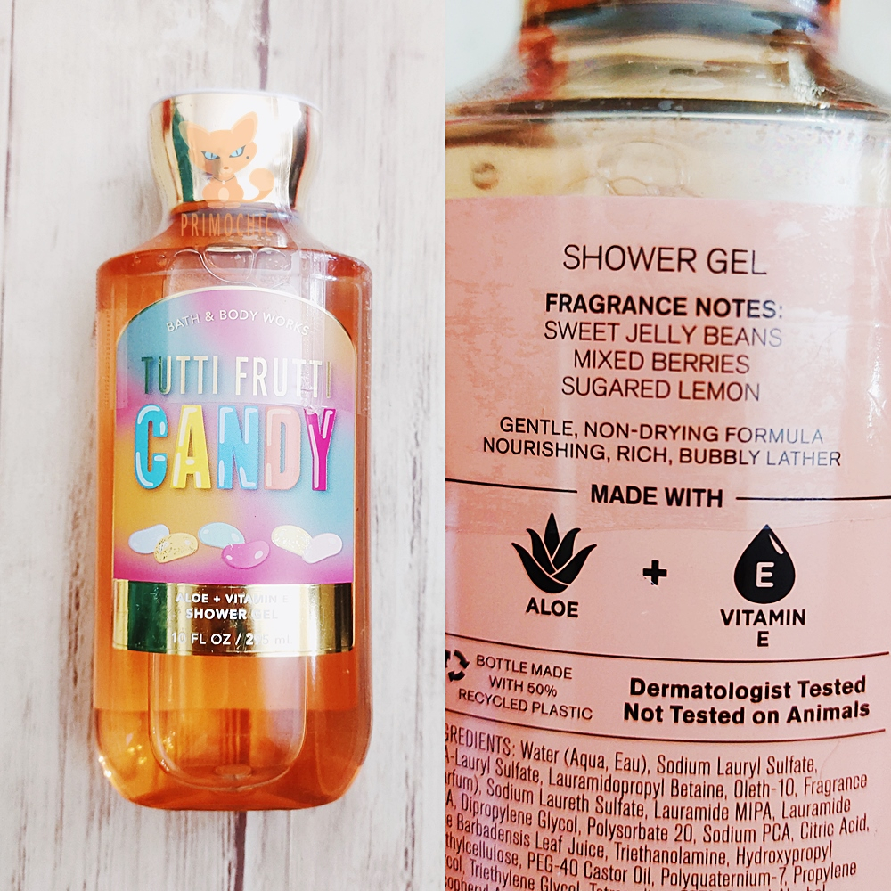 Bath & Body Works fashion TUTTI FRUTTI CANDY Body Cream, Shower gel, Fragrance Mist