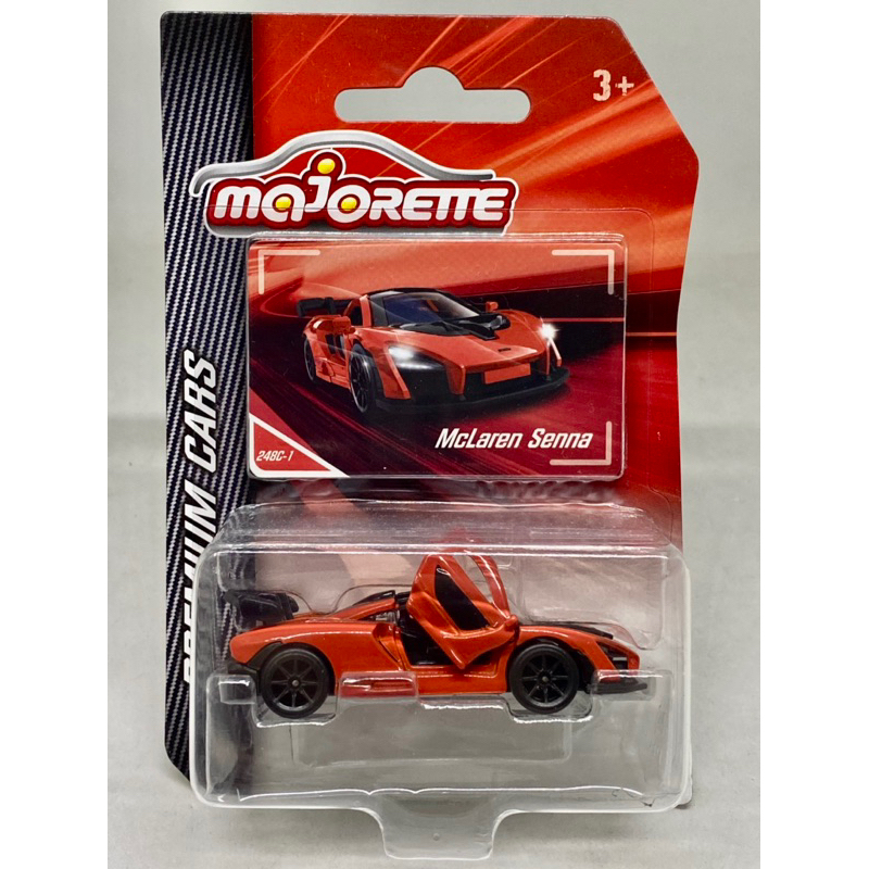 Majorette MCLAREN SENNA Orange Racing Sports Premium Edition 56 64 ...