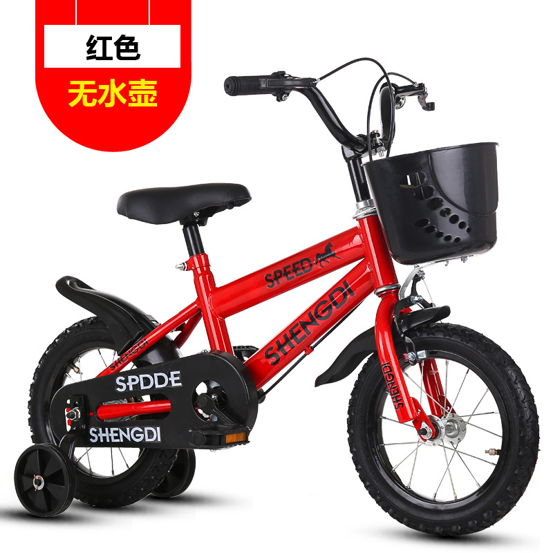 12 Inch Kids Bike - Normal Freestyle Bicycle Steel Frame With Training ...