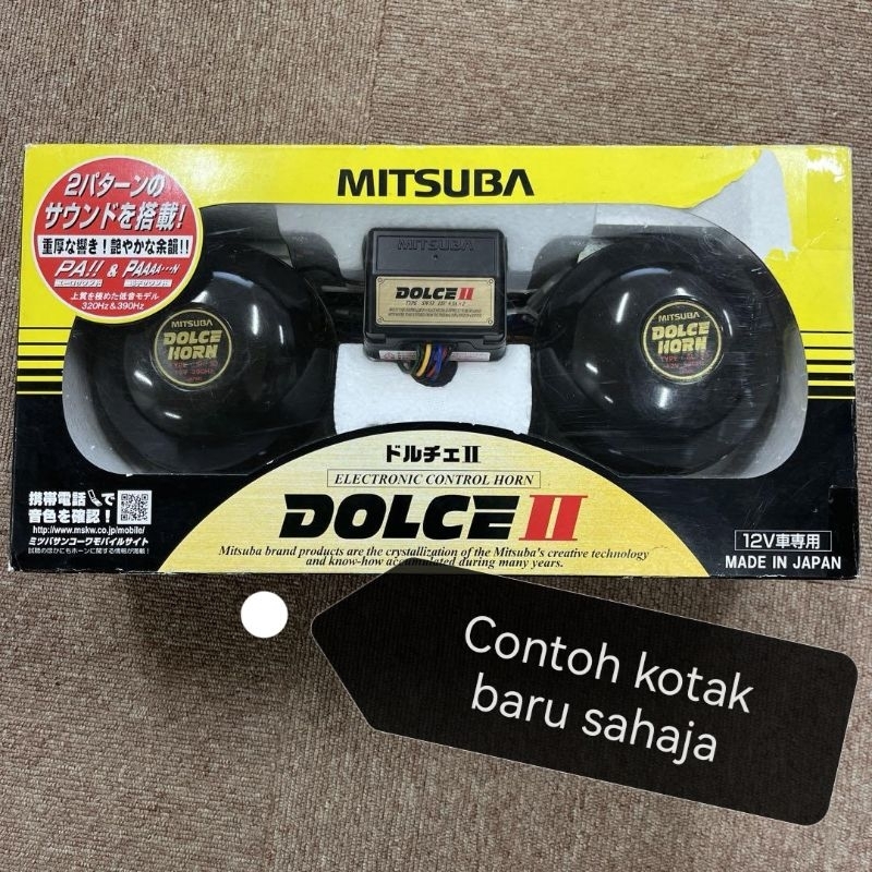 Original) Mitsuba Dolce 2 Horn Japan | Shopee Malaysia Original) Mitsuba Dolce 2 Horn Japan | Shopee Malaysia