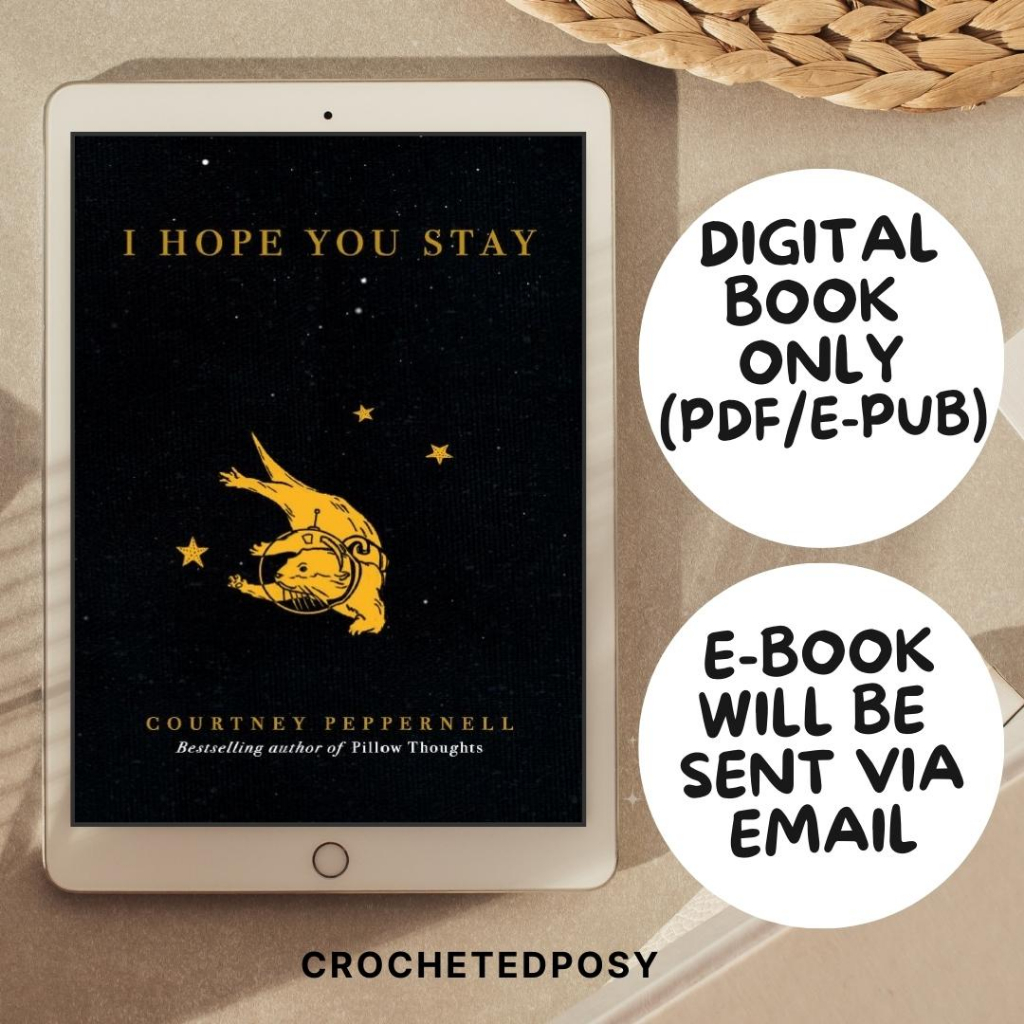 [P59] I Hope You Stay by Courtney Peppernell (Ebook) Poetry Shopee
