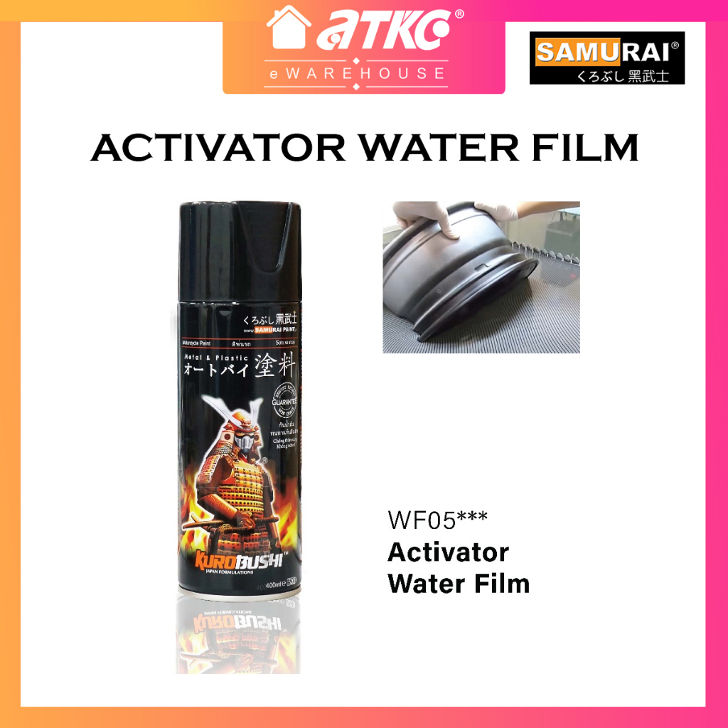 Samurai Spray Paint Wf Water Film Activator Ml Shopee Malaysia