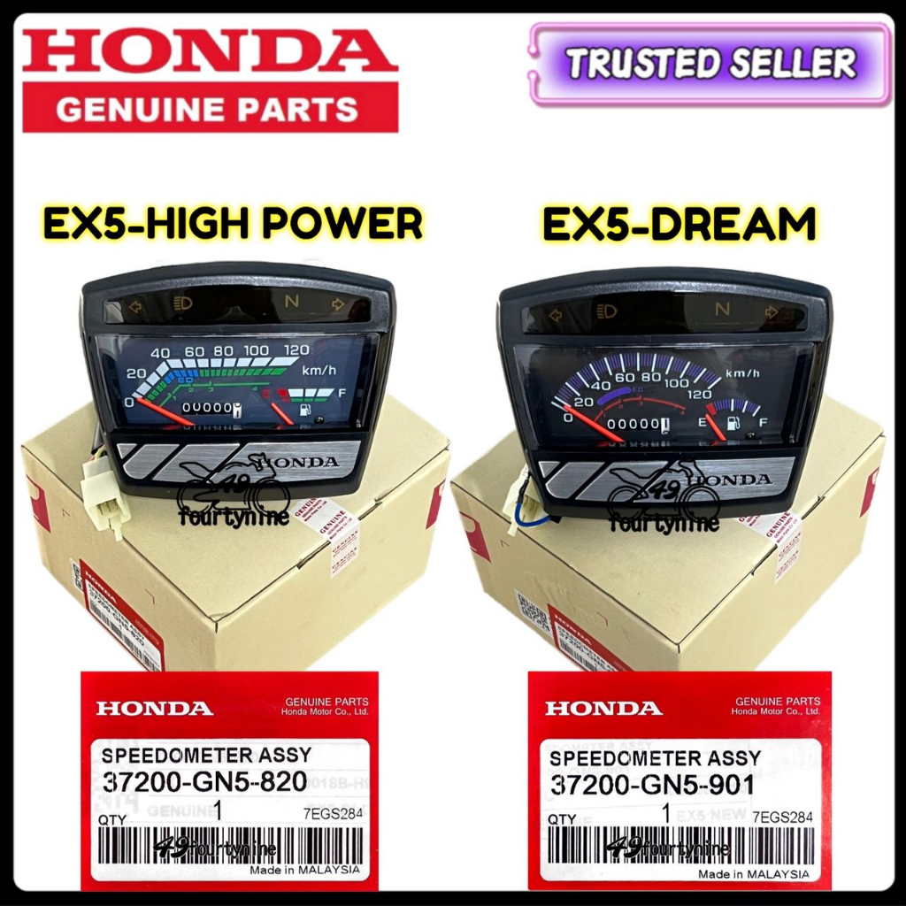 EX5 HIGH POWER EX5 DREAM SPEEDOMETER ASSY METER ORIGINAL | Shopee Malaysia