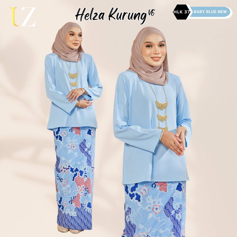 Gambar baju kurung Kurung Kedah Helza Batik