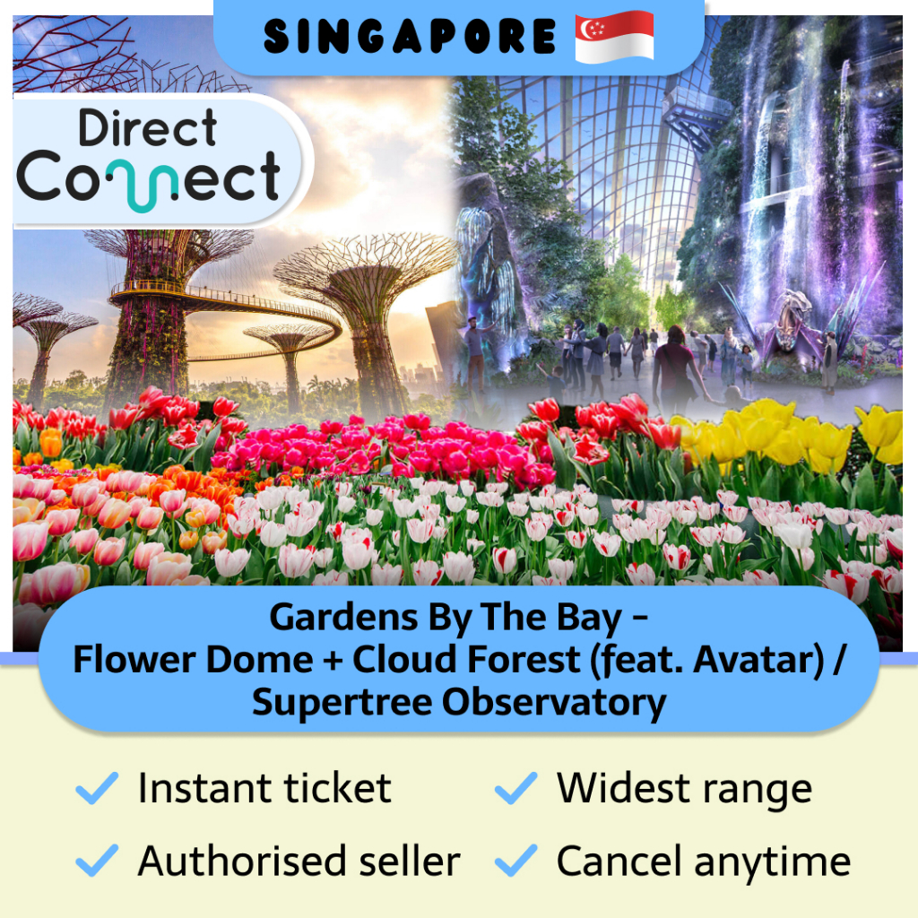 [PROMO TIKET READY] Gardens by the Bay Flower Dome Cloud Forest