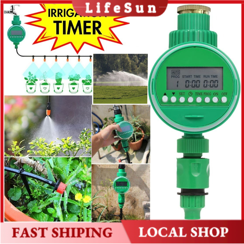 [LOCAL LIFE] Automatic Electronic Water Timer Garden Irrigation Timer with LCD Display