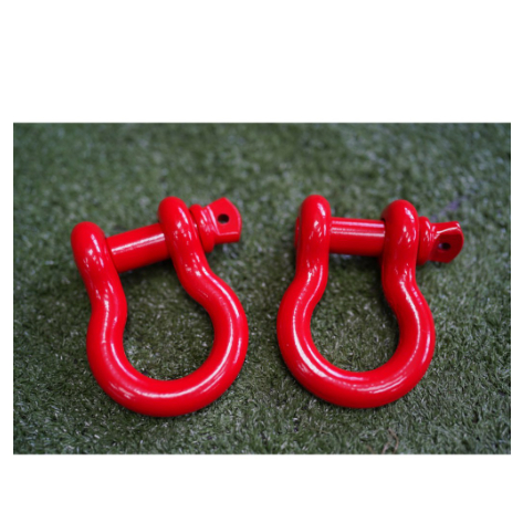 4X4 3/4'' 8Ton Towing Tow Hook Shackle Ring Bow Shackle Iron Offroad ...