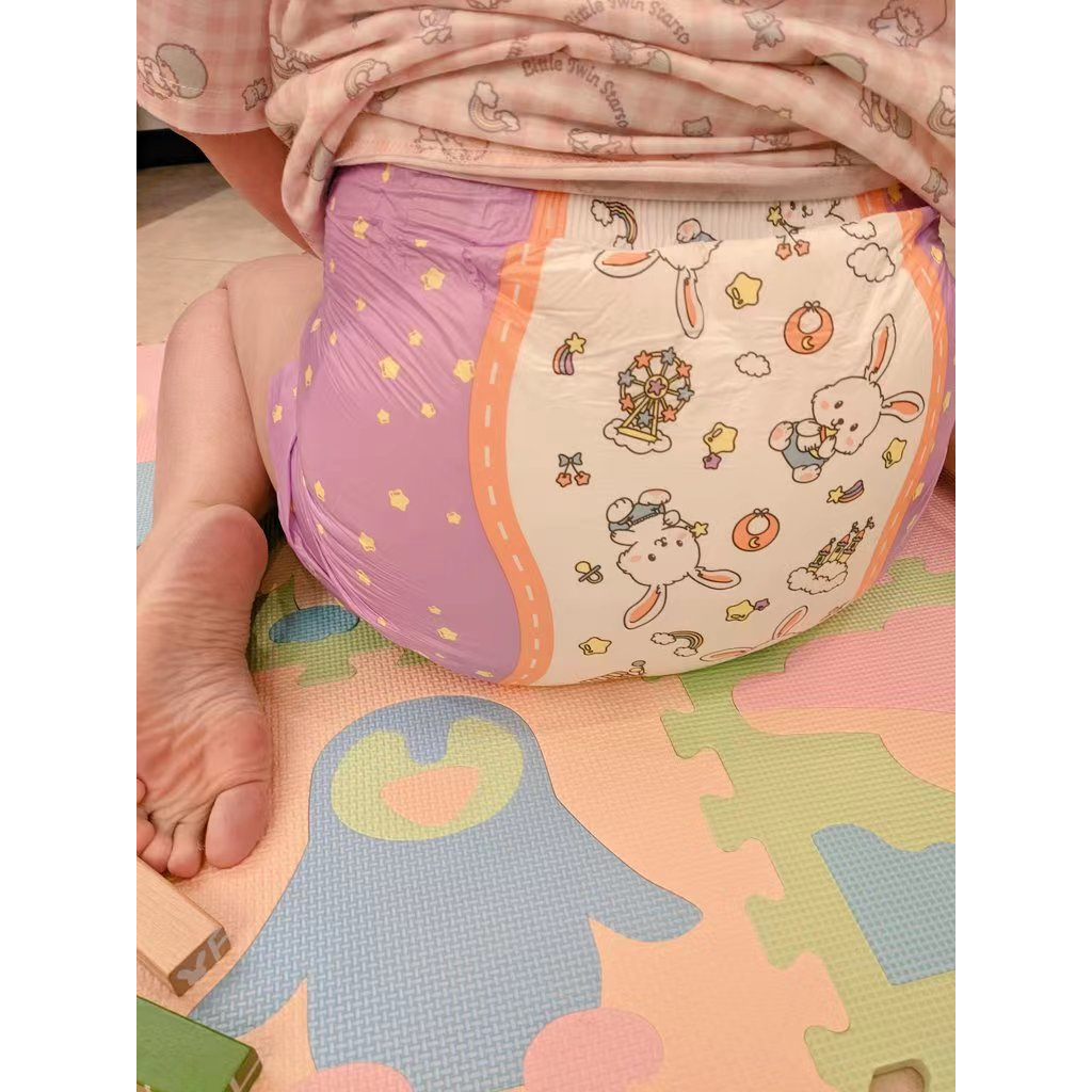 ABDL Rabbit Cute Adult Diaper M size 1 Pcs | Shopee Malaysia