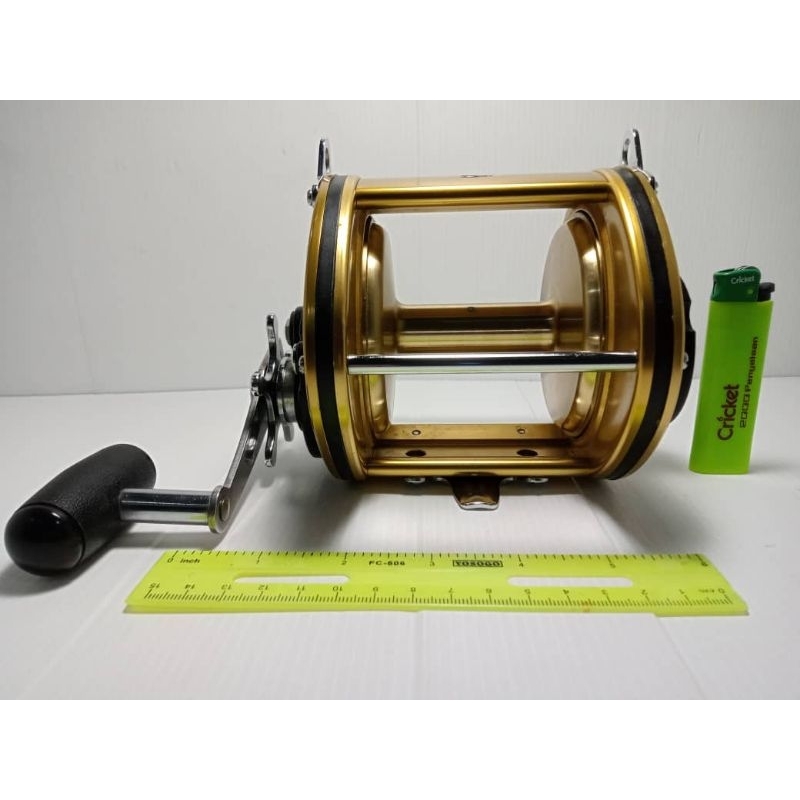 Multiplier Olympic Big Eye 5/0 Japan -Gold Edition | Shopee Malaysia