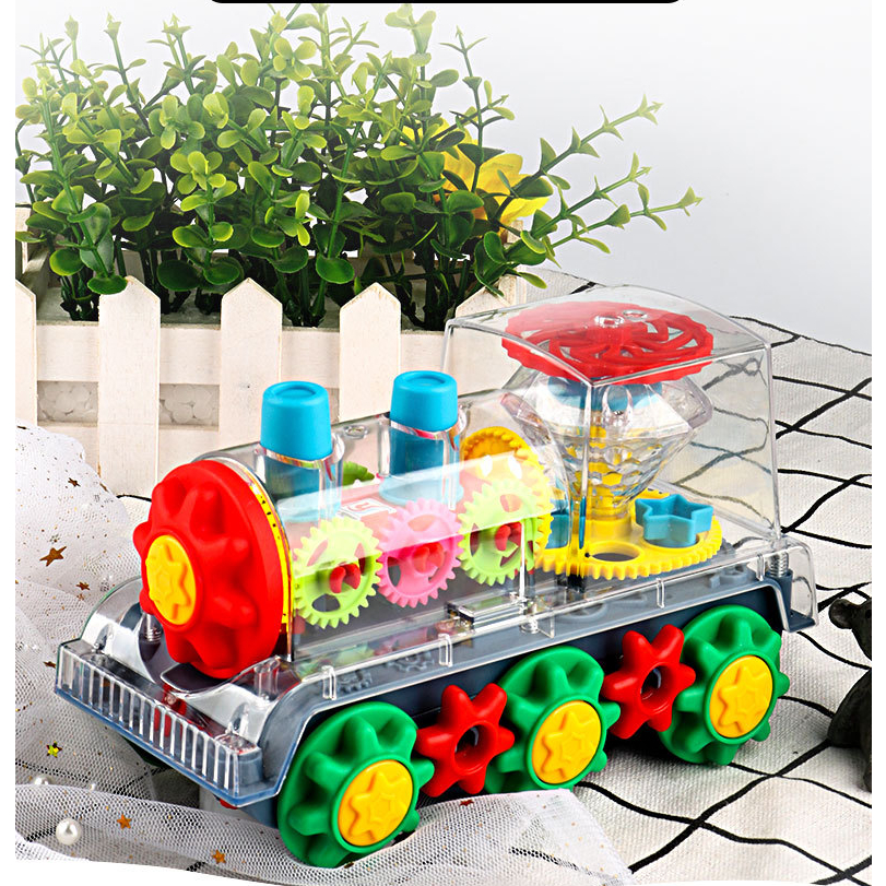 (local supplier) free battery transparent train car sound and light ...
